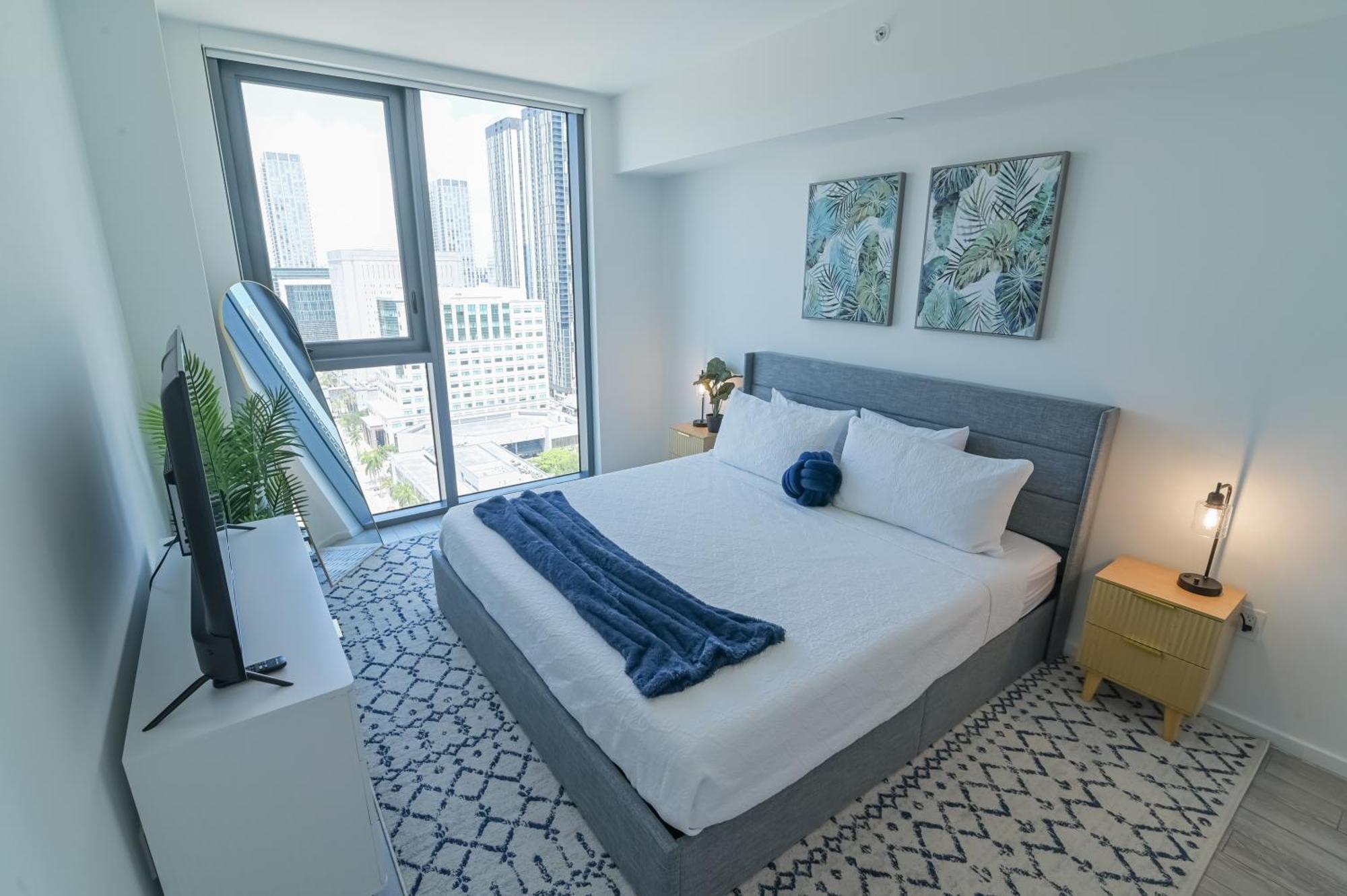 Luxurious King Bed Suite In Downtown Miami Exteriér fotografie